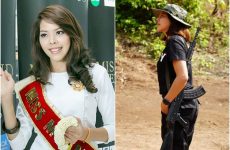Myanmar beauty queen takes up arms against junta