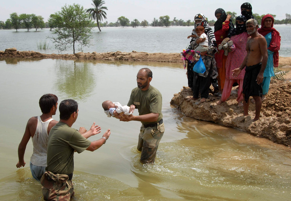 ပါကစၥတန္ေရေဘးအတြက္ မြတ္စလင္ႏုိင္ငံမ်ားက ေဒၚလာ ၁ဘီလီယံလႈဒါန္း