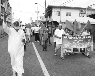 Trinidad Muslims March Against Crime