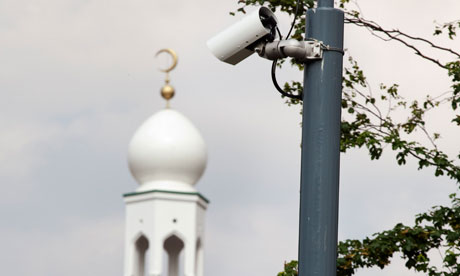 Security camera for mosque