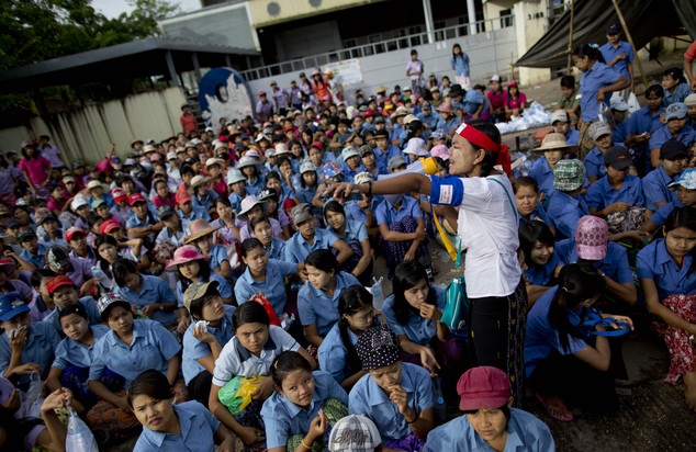 Myanmar Labor Unrest