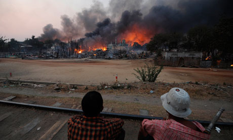 Burma riots