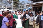 စစ္ေဘးတိမ္းေရွာင္ ဒုကၡသည္မ်ားကို  နိဗၺာန္ေဆာ္ လူမႈေရး အဖြဲ႔မွ ဆန္ ၁၂၅ အိတ္ႏွင့္ အလွဴေငြမ်ား လွဴဒါန္းခဲ့