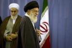 Iran's Supreme Leader Ayatollah Ali Khamenei departs after casting his ballot in the parliamentary election in Tehran March 2, 2012. REUTERS/Caren Firouz