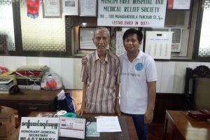 ေပးဆပ္ရင္းနဲ႔ ေပ်ာ္ကာေနသူ (သုုိ႔မဟုုတ္) ႏွစ္ေပါင္း ၆၀ နီးပါး လူနာအားလုုံးအတြက္ ရွင္သန္ေနသူ ခ်ဳိတူး