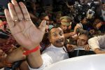 FILE PHOTO: Kuldeep Singh Sengar, a legislator of Uttar Pradesh state from India's ruling Bharatiya Janata Party (BJP), reacts as he leaves a court after he was arrested on Friday in connection with the rape of a teenager, in Lucknow, India, April 14, 2018. REUTERS/Pawan Kumar/File Photo
