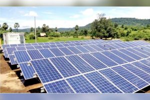 နိုင်ငံ၏ အကြီးဆုံး နေစွမ်းအင်သုံး ဓာတ်အားပေးစနစ်ကို မကွေးတိုင်းတွင် ဖွင့်လှစ်