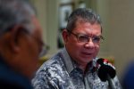 WASHINGTON D.C, 15 Mei -- Menteri Luar Datuk Seri Saifuddin Abdullah bercakap mengenai isu Myanmar semasa sidang media di sini pada Sabtu.

  --fotoBERNAMA (2022) HAK CIPTA TERPELIHARA *** Local Caption ***
