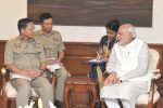 The Commander-in-Chief of Defence Services, Myanmar, Senior General Min Aung Hlaing calling on the Prime Minister, Shri Narendra Modi, in New Delhi on July 29, 2015.