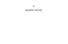 EBook : The Muslims Of Burma by Moshe Yegar (1972)