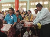 Leading Myanmar Muslim group sends aid to civil war victims