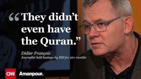 ISIS captors cared little about religion, says former hostage